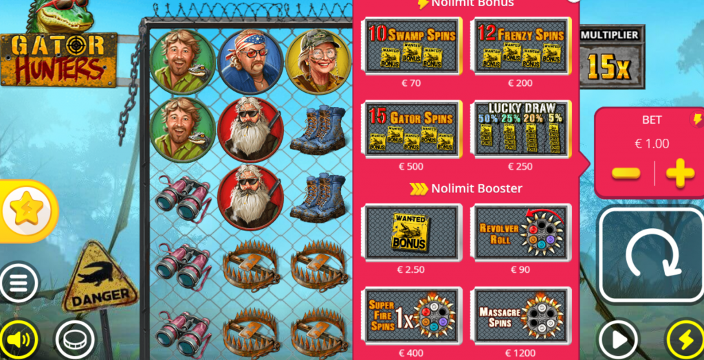 Gator Hunters Free Spins Bonus Rounds Max Win