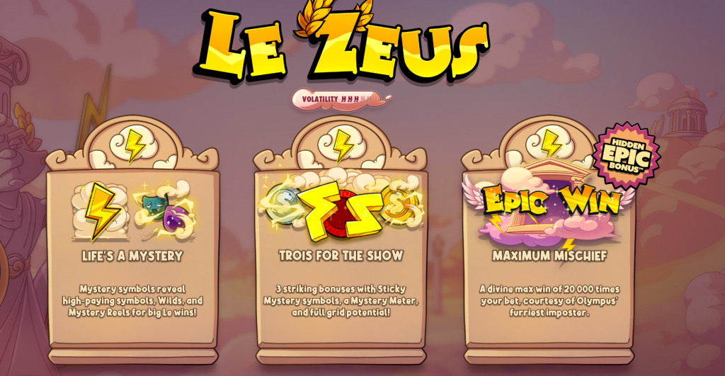 Le Zeus by Hacksaw Gaming