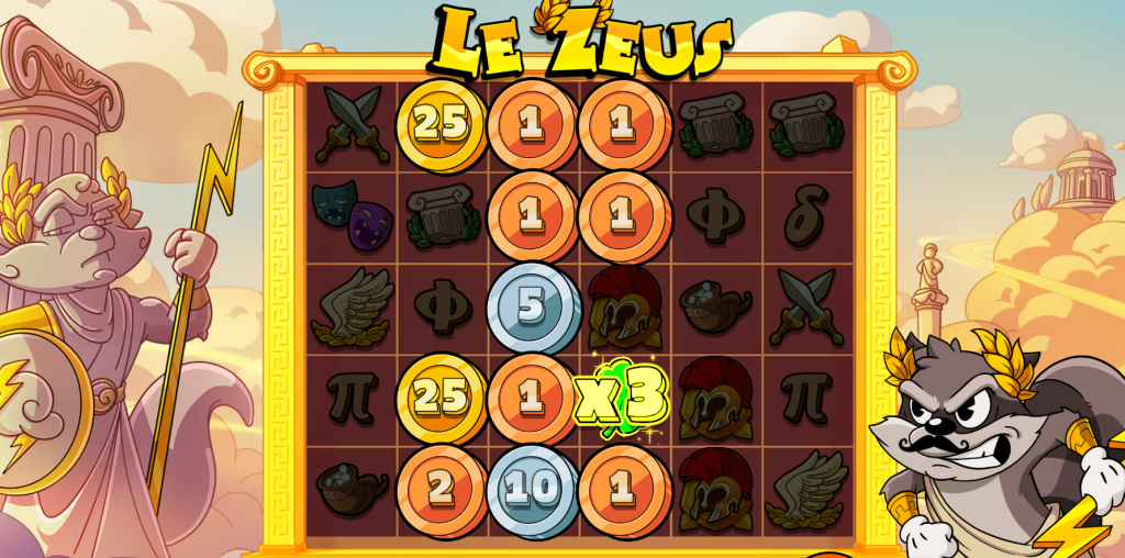 Le Zeus god mode spins