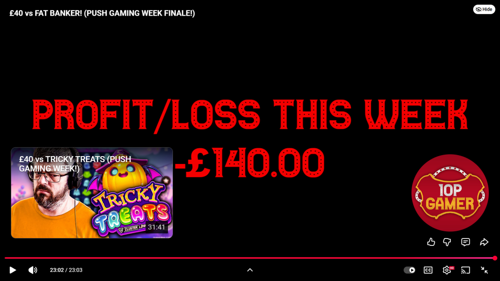 Profit loss 24/11/25 weekly news