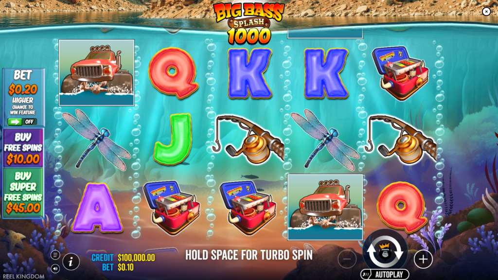 Big bass splash 1000 reels