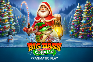 Big Bass Christmas Frozen Lake