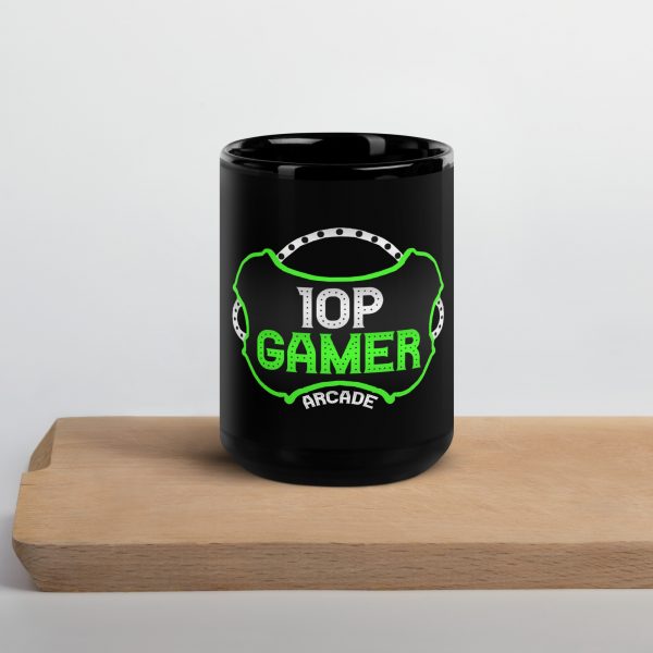 10p Gamer Arcade Mug – Retro Logo Edition