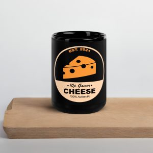 Authentic Cheese Mug – 10p Gamer Edition