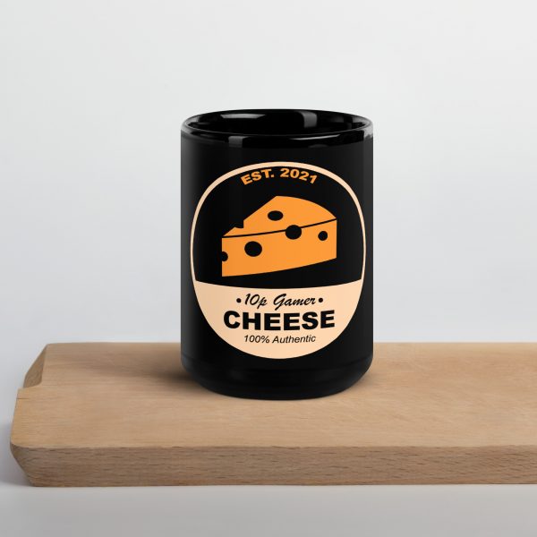 Authentic Cheese Mug – 10p Gamer Edition