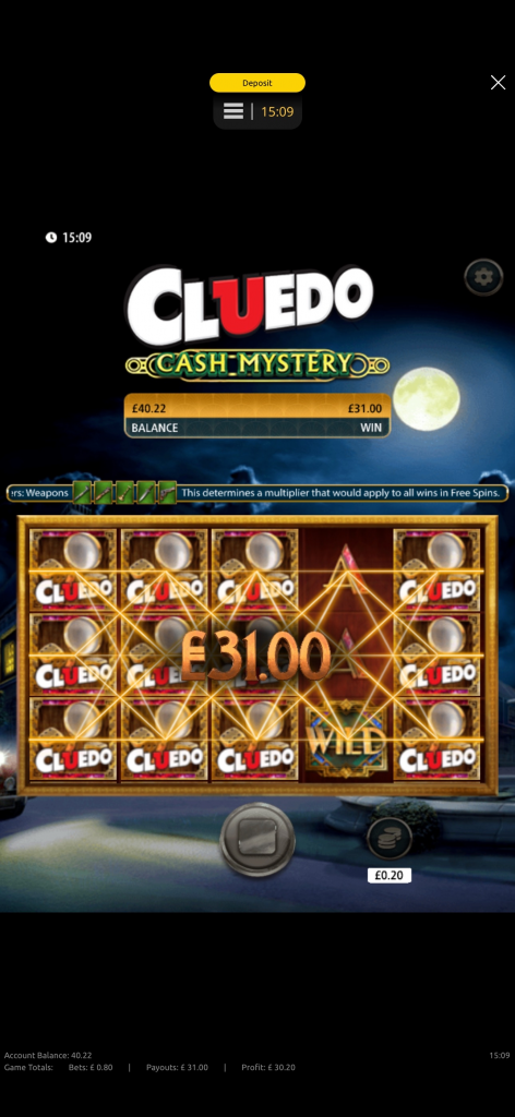 Example of a KOTH entry