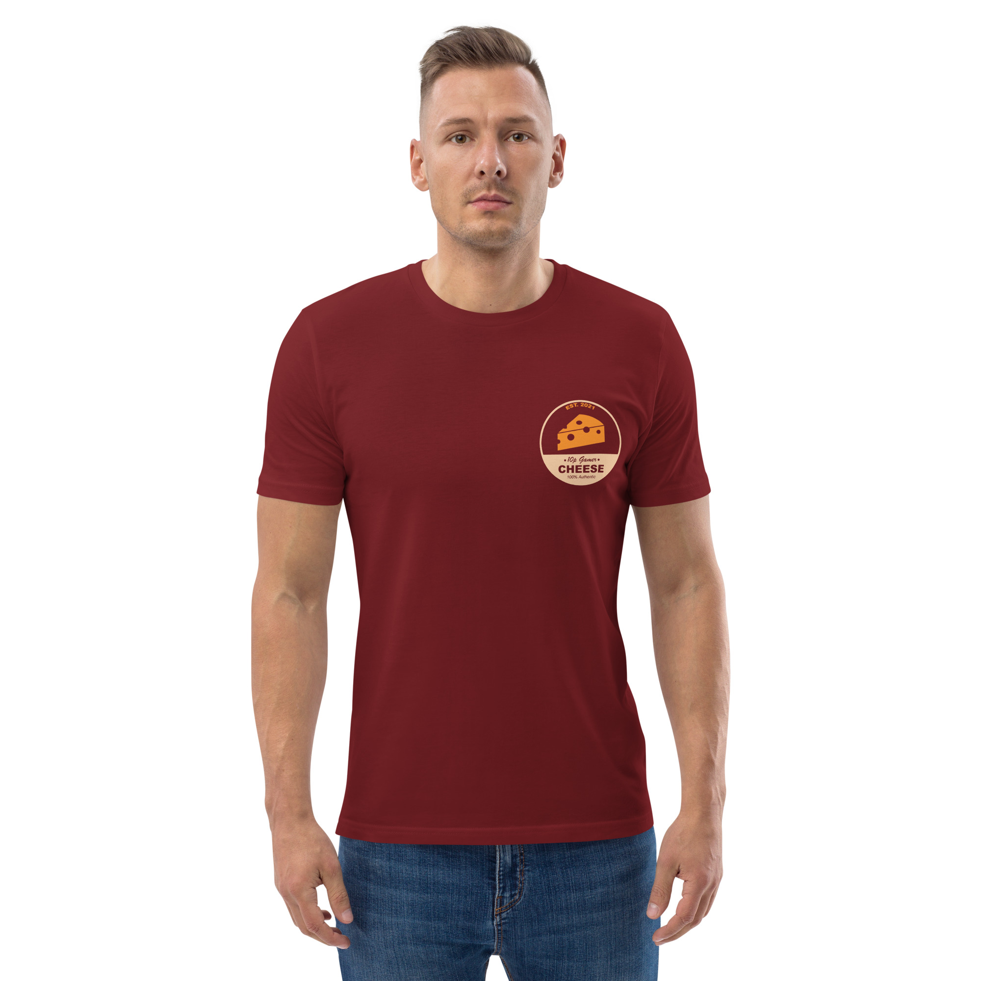 Premium “Cheese” Logo T-Shirt – By 10p Gamer - Image 8