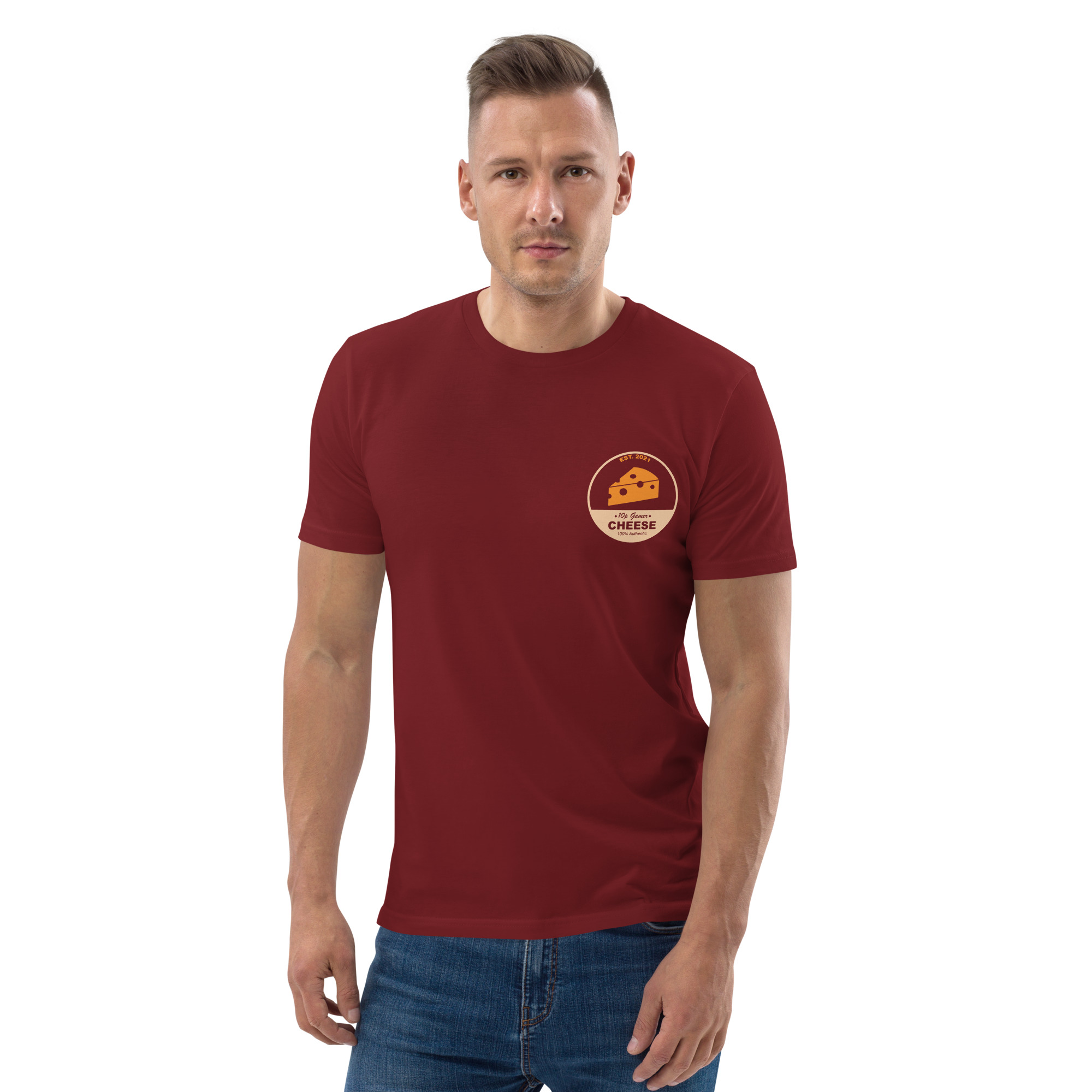 Premium “Cheese” Logo T-Shirt – By 10p Gamer - Image 7