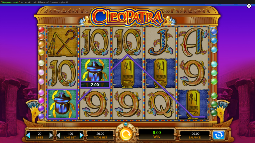 Cleopatra win