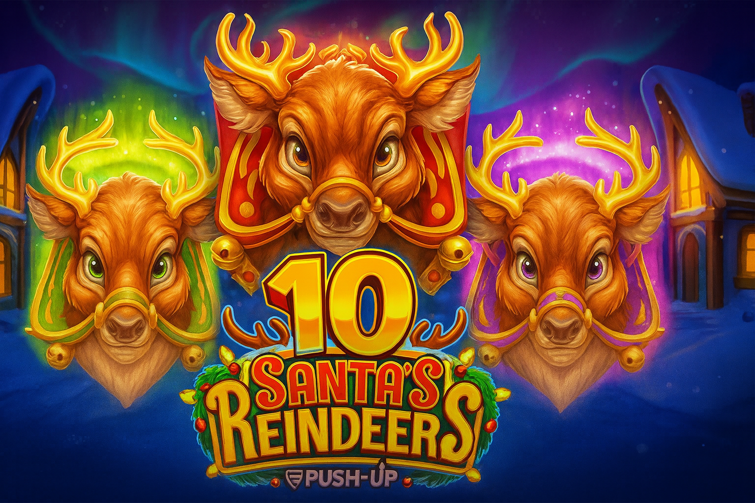 10 santa's reindeer