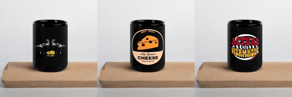 10p Gamer mugs