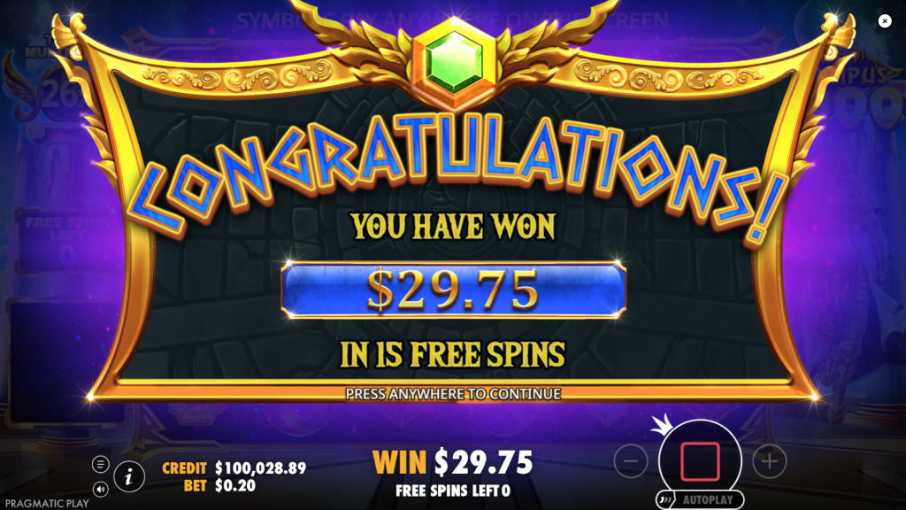 Gates of Olympus 1000 bonus