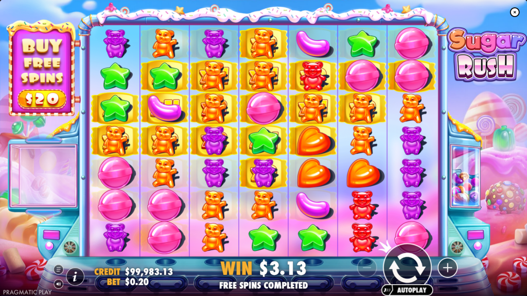 sugar rush bonus round