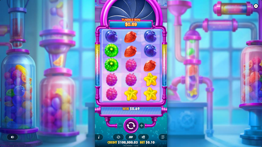 sweet rush base game.