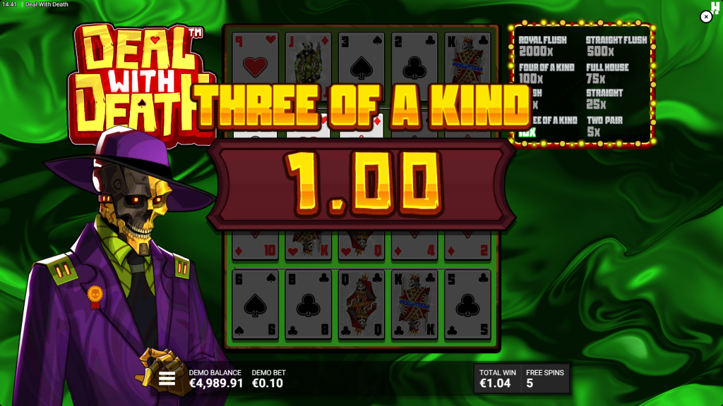 deal with death bonus round